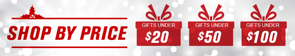 Shop by price - Gifts under $20 - Gifts under $50 - Gifts under $100
